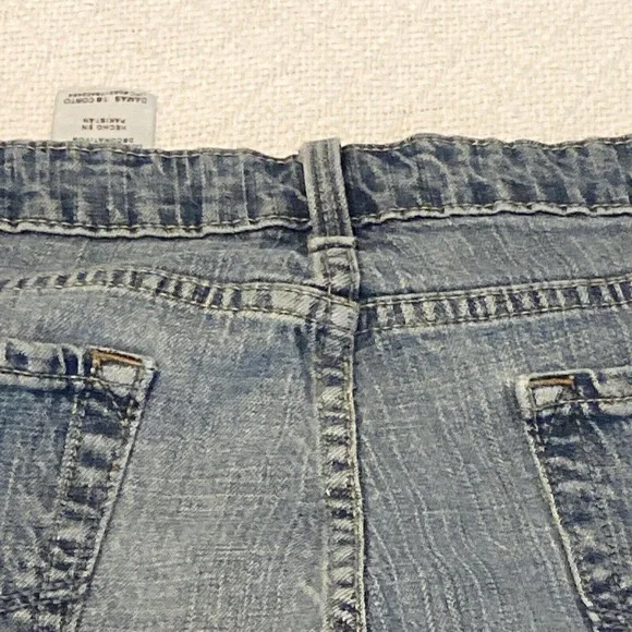 Levi's Jeans Womens 18 Short Mid Rise Bootcut Medium Wash Blue Denim - Picture 14 of 16